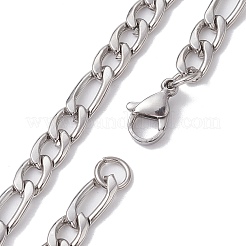 Schlange mit Totenkopf 201 Edelstahl Anhänger Halsketten&nbsp;NJEW-K253-30P
