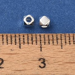 Aluminium Zwischen perlen&nbsp;PALLOY-H528-3mm-S-NR