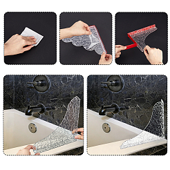 Protector impermeable para lavabo de acrílico&nbsp;FIND-WH0366-386