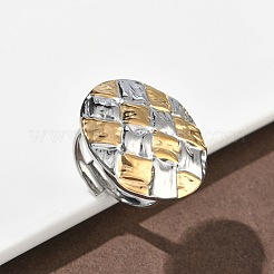 Anelli aperti con polsino in acciaio inossidabile 304&nbsp;RJEW-F202-02D-GP