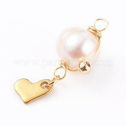 Pendenti con perle d'acqua dolce coltivate naturali&nbsp;PALLOY-JF00673-03