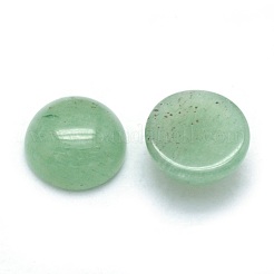Cabochon avventurina verde naturale&nbsp;G-P393-R15-8MM