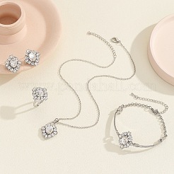 Collana con pendente in lega con strass&nbsp;FS-WG6A1C5-01
