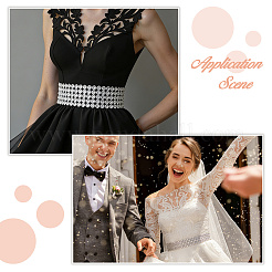 Bordure en ruban étoile en polyester&nbsp;OCOR-DC0001-34