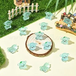 40 pezzo di 8 stili di ornamenti in miniatura di koala luminosi&nbsp;DJEW-CJZ0001-005