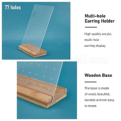 Visualizza l'orecchino acrilico&nbsp;EDIS-WH0009-06B