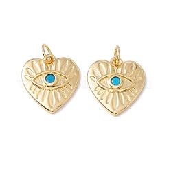 Placage en rack laiton micro pavé bleu ciel profond pendentifs en zircone cubique&nbsp;ZIRC-C040-33G