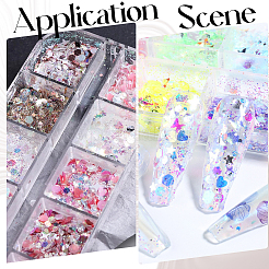Décoration nail art 12 grille en PET&nbsp;MRMJ-SP0001-31