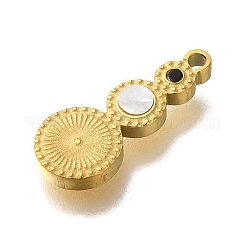 Ionenplattierung (IP) 304 Edelstahl manuelle Polieranhänger&nbsp;STAS-M059-04G-04