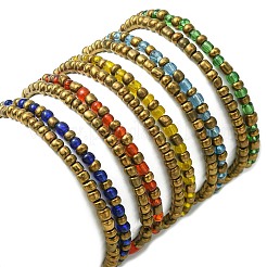 Ensemble de bracelets extensibles en perles de résine pour femmes&nbsp;BJEW-JB09604