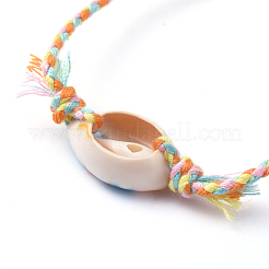 Braccialetti di perline intrecciati regolabili&nbsp;BJEW-JB05152-03