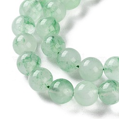 Natürliche Malaysia Jade Perlen Stränge&nbsp;G-P583-A01-01B