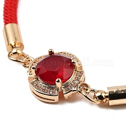 12 pz 12 colori braccialetti in poliestere&nbsp;BJEW-P340-01G