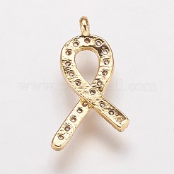 Pendentifs en laiton avec zircone cubique&nbsp;ZIRC-K070-18G