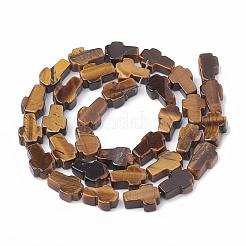 Tigre naturale fili Perle&nbsp;G-R185-8x12mm-14