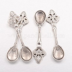 Gros pendentifs en alliage de style tibétain&nbsp;X-TIBEP-A19597-AS-LF