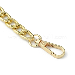 Spallacci per borsa a catena barbazzale in alluminio&nbsp;FIND-WH0129-76B-G