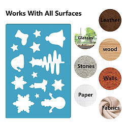 Modèle de travail manuel de boucle d'oreille en acrylique&nbsp;DIY-WH0359-036