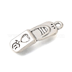 Tibetischer stil Aluminium Anhänger & Charms&nbsp;AL-CBA991B-05AS