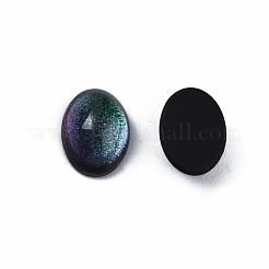 Cabochons en verre k9 translucide&nbsp;GGLA-Q084-001D
