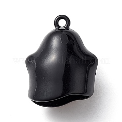 Pendentifs en alliage peints à la bombe d'halloween&nbsp;PALLOY-R139-02B-02