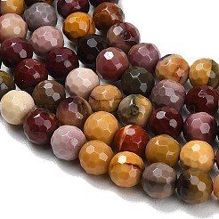 Chapelets de perles en mokaite naturel&nbsp;G-C280-B16-6mm