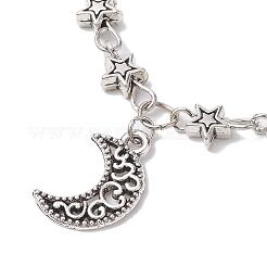 Stile tibetano bracciali in lega&nbsp;BJEW-JB10096-04