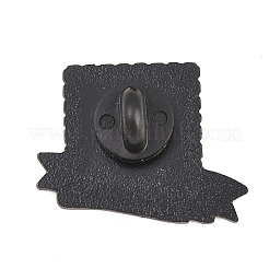 Gotische Emaille-Anstecknadeln aus Legierung&nbsp;JEWB-G045-05EB-05