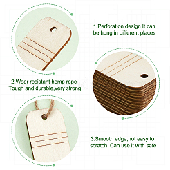DIY unfertige Holzanhänger-Dekoration in Bleistiftform&nbsp;AJEW-WH0314-223