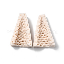 3d arbre de noël bricolage bougie deux parties moules en silicone&nbsp;CAND-B002-01A