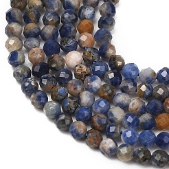 Perline sodalite naturale fili&nbsp;GG-NH0011-A01-01