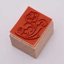 Holzstempel&nbsp;DIY-WH0177-76A