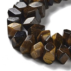 Fili di perline di occhio di tigre naturale&nbsp;G-D091-A21