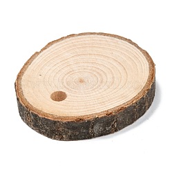 Flache runde holz große anhänger dekorationen&nbsp;WOOD-F010-01