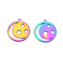 Pendentifs en acier inoxydable avec placage ionique (IP) 201&nbsp;LS-STAS-T063-184M
