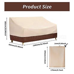Housse de chaise d'extérieur en tissu Oxford&nbsp;AJEW-WH0481-636A