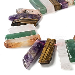 Perlenstränge aus natürlichem Amethyst&nbsp;G-L551B-10