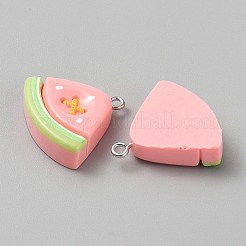 Pendentifs en résine opaque&nbsp;LS-CRES-CJC0011-004C-P