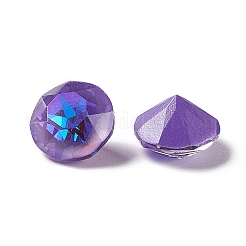 Cabochons strass verre k9 style fluo moka&nbsp;RGLA-J014-C-MI