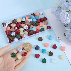 100pcs nachgemachte Edelstein-Acrylperlen&nbsp;OACR-SP0001-05C