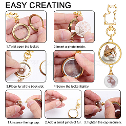 Pendentifs décoratifs en forme de flacon de parfum en verre ouvrable&nbsp;HJEW-DR00317
