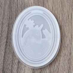 Weihnachtsserie Hängeetikett DIY Anhänger Dekoration Silikonformen&nbsp;LS-DIY-M057-03A