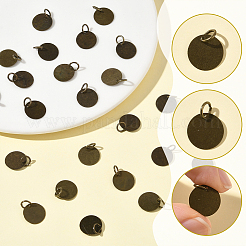 120 Stück Messing-Stanz-Anhänger&nbsp;KK-SC0007-27