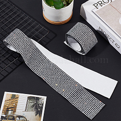 2 adesivo antiscivolo per portiera auto con colla in resina e strass&nbsp;AJEW-GF0013-31B