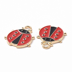 Pendentifs d'émail en alliage&nbsp;ENAM-B054-04G-01