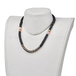 Collane di perline fatte a mano in argilla polimerica con perle heishi&nbsp;NJEW-JN02901-05