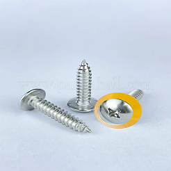 6 Stück Perlen aus Aluminiumlegierung&nbsp;FIND-LP0009-68