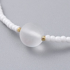 Geflochtene Perlenarmbänder aus Nylonfaden&nbsp;BJEW-JB04809