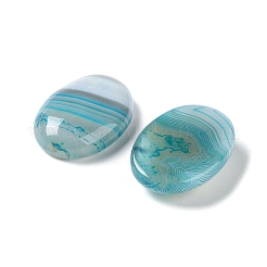 Natürliche gestreifte Achat-Cabochons&nbsp;G-H296--01D