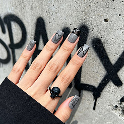 DIY-Nagelkunst-Vorlagen aus Edelstahl&nbsp;MRMJ-WH0092-280